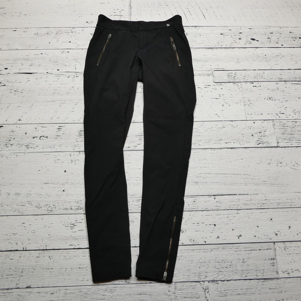 Athleta Pants Womens 0 Slim Stretch Zip Pocket Nylon Spandex Active 30 Inseam